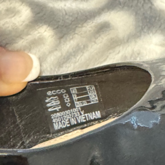 Ecco Black Danish Design Patent mint shape size 9 - Picture 9 of 12